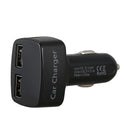 4in1 3.1A Dual USB Car Charger Cigarette Lighter Voltage Digital Panel Mete