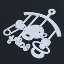Cute Aeolian Bells DIY Metal Embroidery Stencil Scrapbook Craft Cutting Die