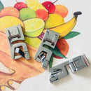Narrow Rolled Hem Foot Sewing Machine Hemmer Presser Foot 3 Pcs Set Q5C6