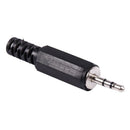 6pcs 2.5mm Stereo Male Plug Jack DIY Solder Headphones Audio Connector U8Q2