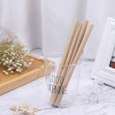 10pcs/set Bamboo/Drinking Straws Reusable Straws with Straw Cleaner Eco-Friendl@