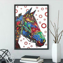 5D DIY Special Shaped Diamond Painting Horse Cross Stitch Mosaic Craft Kits