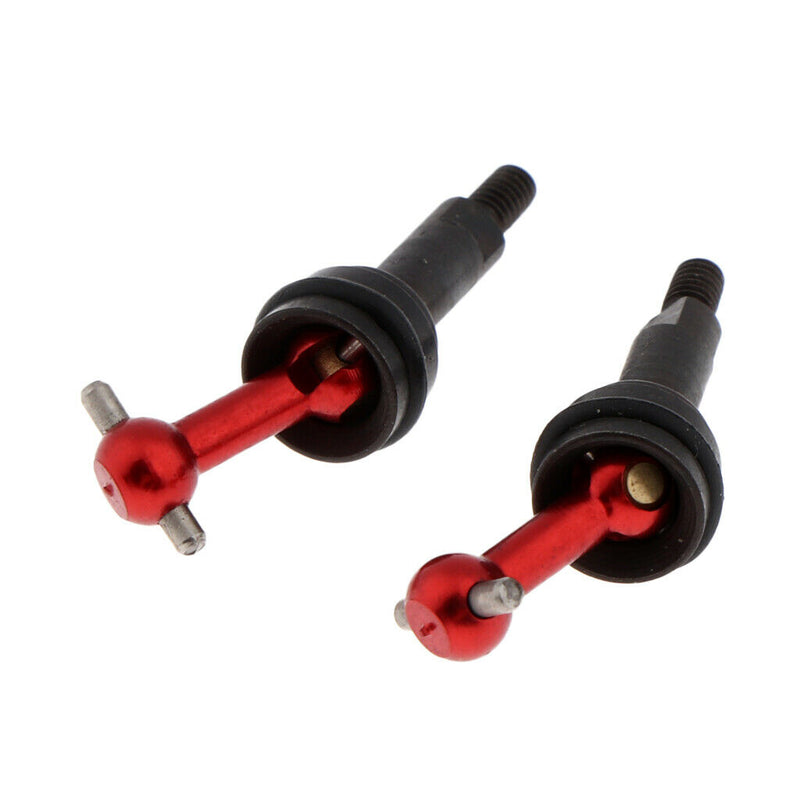 2Pcs Metal Universal Joint Drive Shaft for WLtoys K969 K989 P929 1/28 RC Car