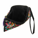 New Women Wallet Embroider Purse Clutch Mobile Phone Bag Coin Bag-butterfly J3H5
