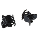 Gleader 10 Mixed Small Plastic Black Hair Clips Claws Clamps