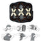 Handmade Magic Beads Double Hair Comb Stretchy Hair Combs Clips Elasticity W1R3