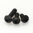 320PCS M4 Nylon Screws Hex Nut Washer Varied Assortment Box DIY Black CMP YFK