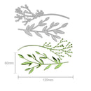 2pcs Branches Cutting Dies Stencil Album Paper Cards Embossing Scrapbooking A