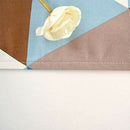 Modern Geometric e-Pattern Table Runner - Polyester Fabric Table Top Decora