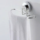 1Pc Suction Cup Towel Rack Bathroom Stainless Steel Ring Towel Rack Kitchen