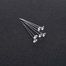 100pcs Rhinestone Head Sewing Pins Stitching Needles DIY Dressmaking Tools