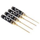 4pcs 1.5/2.0/2.5/3.0 Hex Screwdriver with Hollowed-out Design