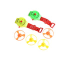 Funny Toys Flying Saucer Plastic Watch Toys Spinning Top Creative Gift Game Toy3