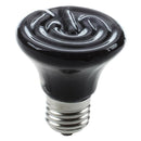 Mini Black Ceramic Heat Infrared Lamp Bulb (110V/100W) R1E8