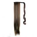 60Cm Long Straight Clip In Hair Tail False Hair Ponytail Hairpiece With Hai