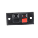 10Pcs Push In Type Right Angel Speaker Terminal Connector 2 Positions M5N9