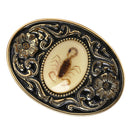 Western Belt Buckle Classic Metal Belt Buckle for Men Women