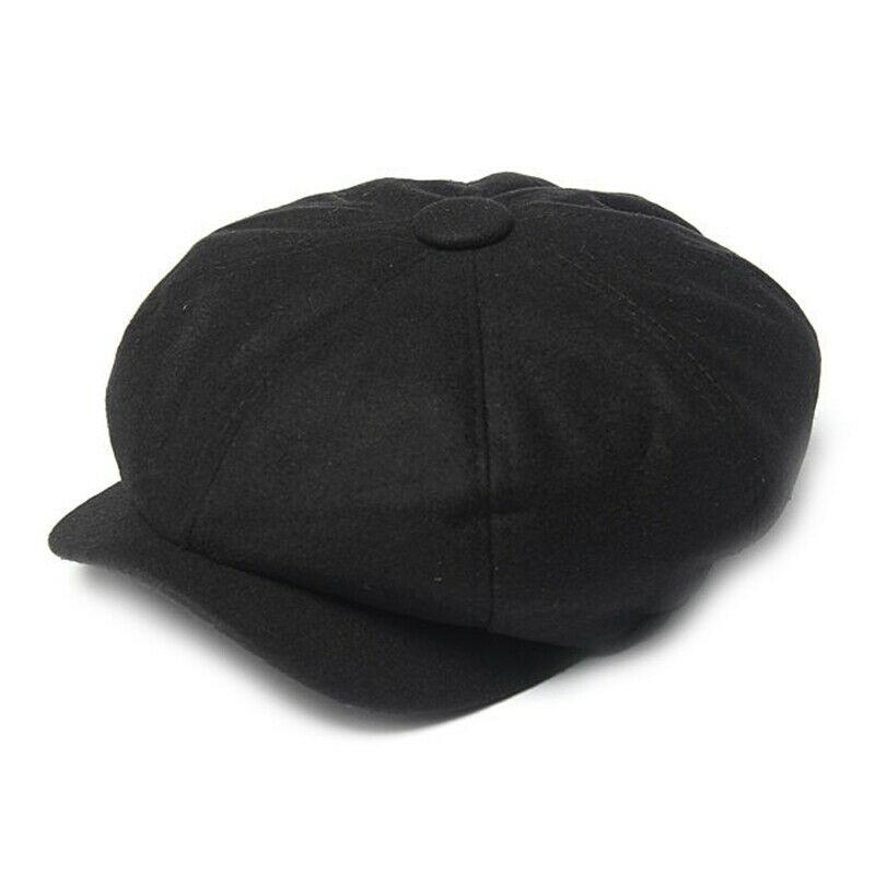 Men Retro Baker Boy Hat Newsboy Country Golf Sun Beret Cap H9F9