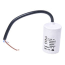 CBB60 450VAC 12uF Polypropylene Film Motor Run Capacitor w 2 Wires