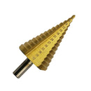 Step Drilling Titanium Coated Cone Bit Holes Cutter Power Tool HSS 4-42mm