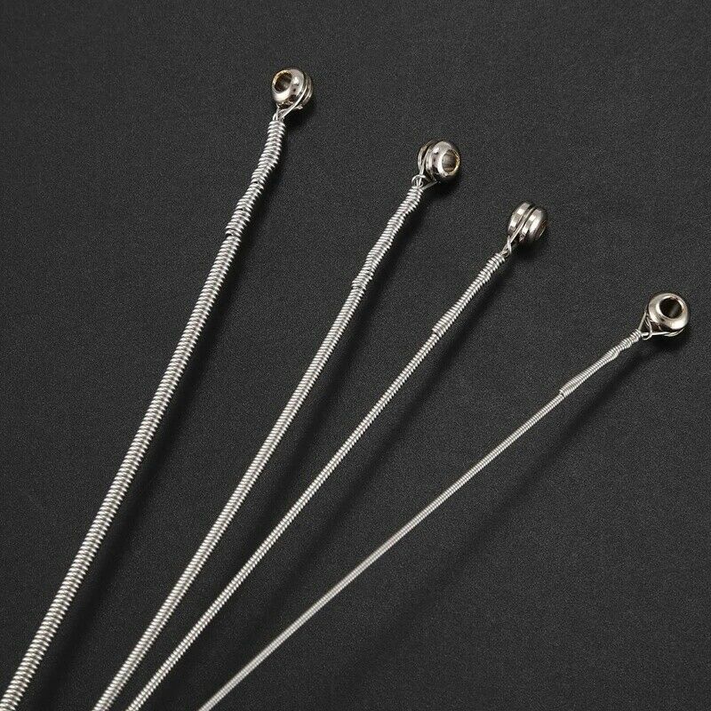 Set of 4 Steel Strings for 4 String Bass Guitar
