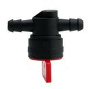 5x 1/4" Inline Straight Gas Fuel Shut Cut Off Valves Made For Briggs & Stratton