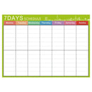 Kids Magnetic Dry Erase Planner Board for Refrigerator A3 Magnetic Whiteboa