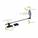 Bike Bicycle Cycling Rear View Helmet Safety Motorcycle Rearview Mirror NewB Nw