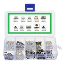 250pc 10 Kinds Of Light Touch Small Button Switch 2*4 3*6 4*4 6*6 Useful nmk