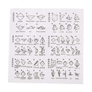 1 Pack Floral Square Folding Crane Origami Chiyogami Craft Lucky Wish Paper E3C3