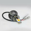 1x H3 Car Led Bulb 3000k 4800lm Dc12v-24v Yellow Fog Light ODS ALD