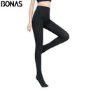 Bonas Women Plus Size Winter Tights Elastic Velvet Warm Pantyhose Keep Warm V1A9