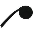 Household 12M Length Stretchy Elastic Band Roll Black 22mm Wide B5L3