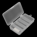 5 Compartments Large Size Fishing Tackle Box Storage Bait Lure Container