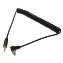PC Male Sync to 3.5mm Plug Cable Cord with Screw Lock for Studio Flash Light Del