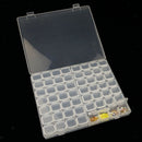 56 Grids Diamond Storage Box, Small Clear Plastic Bead Containers for Jewelry
