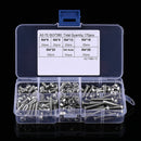 170x M4 304 Stainless Steel Hexagon Socket Screws Bolts Hex Nuts Assortment Kits