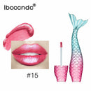 Ibcccndc New Mermaid Lip Gloss Matte Liquid Lipstick Waterproof Moisturizer