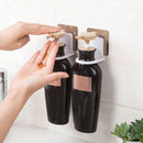 Useful Wall Strong Suction Bathroom Rack Shelves Shower Gel Shampoo Holder 3c