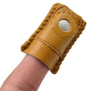 Synthetic Leather Thimble With Metal Tip For Sewing Embroidery Quilting Fadã€ ME