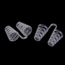 8Pcs silicone anti snore nasal dilators apnea aid device stop snoring nose  3c