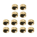 12Pcs Brass Cap, 3/4'' NH 4Pcs Brass Hose Cap Garden Hose Female End Brass