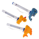 3Pcs/Set Pool Spa Jacuzzi Hot Tub Floating Animal Thermometer F/ C Display