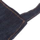 Unisex Pocket Antifouling Denim Cloth Work Apron Cafe Kitchen Cooking Bibs