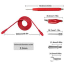 16Pcs Multimeter Test Probe Test Leads Kit Replace Test Wires Probes for Di P3I2