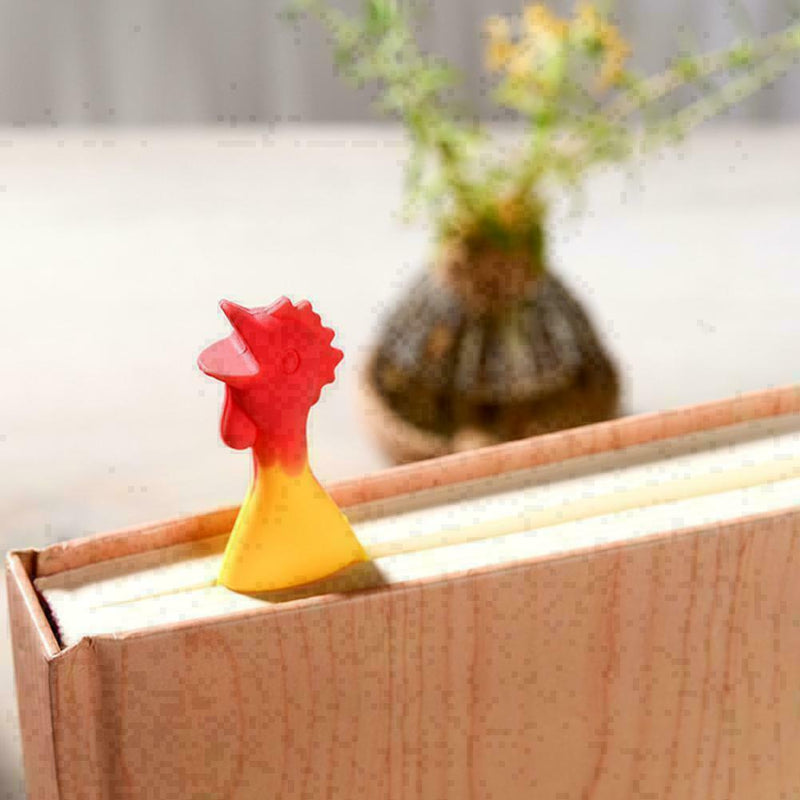 Personalized Silicone Screaming bookmark Chicken Gift Pack Cute Funny L8S9 S3N5