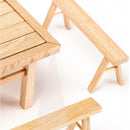 Wood Disassembly Crafts Kits Nut Hand-assembled Tenon Chair Toys Age 3+