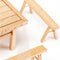 Wood Disassembly Crafts Kits Nut Hand-assembled Tenon Chair Toys Age 3+