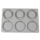 diy silicone candles aroma wax flowers tablets soap hand-made mold mould tool Gw