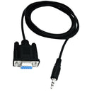 DB9 9 Pin VGA female cable ,DB 9 Female to TRS 3.5mm (1/8in) TRS Stereo Mal E1K3